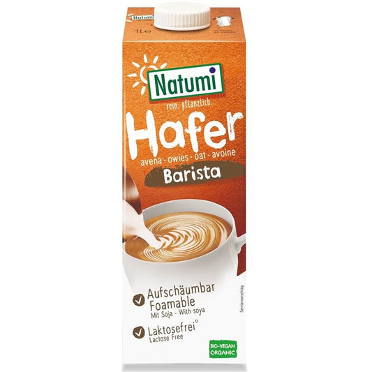NATUMI Napoj owsiano-sojowy Barista bez cukru BIO. 9,29 zl/l