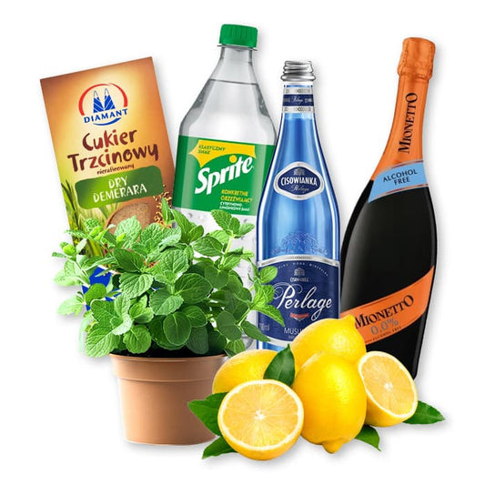 MULTIPAK Lemoniadowe Prosecco bezalkoholowe.