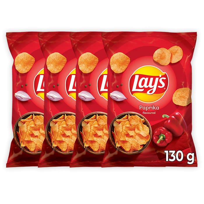 MULTIPAK Lay's paprykowe x4.