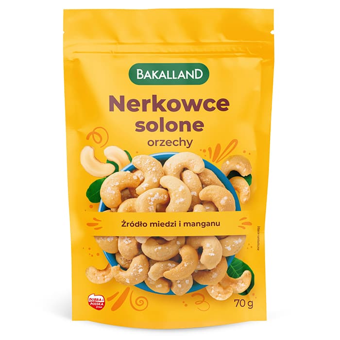 BAKALLAND Nerkowiec lekko solony. 131,29 zl/kg