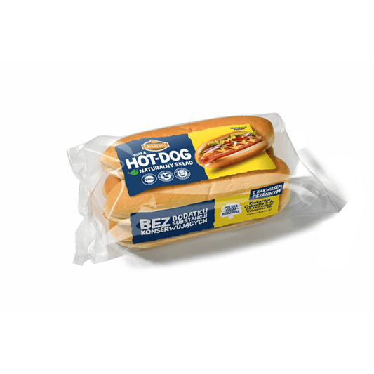 OSKROBA Bulka hot-dog 4 szt.. 27,04 zl/kg