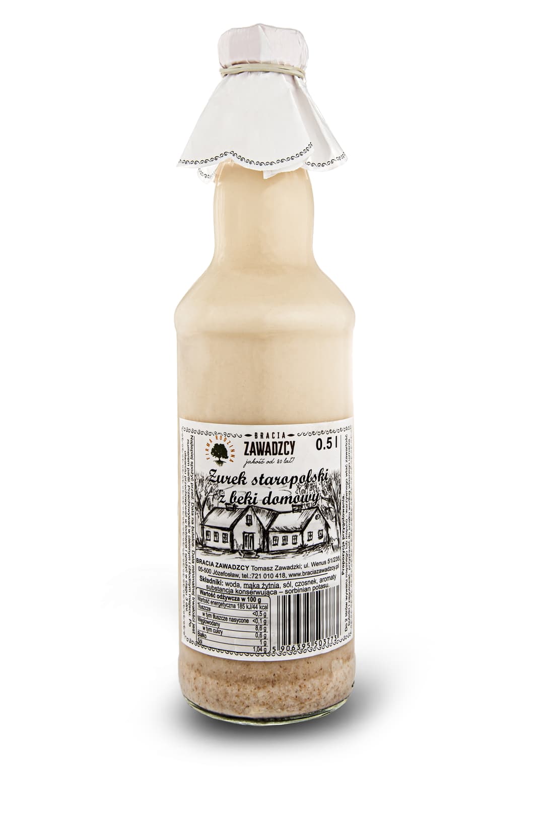 BRACIA ZAWADZCY Zurek staropolski z beki domowy zakwas. 8,98 zl/l