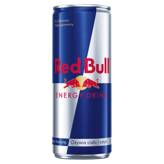 RED BULL Napoj energetyczny. 21,56 zl/l