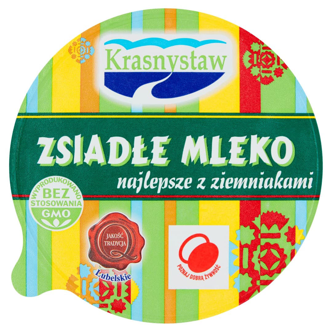 KRASNYSTAW Zsiadle mleko. 9,48 zl/kg