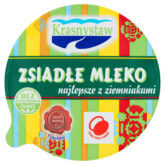 KRASNYSTAW Zsiadle mleko. 9,48 zl/kg