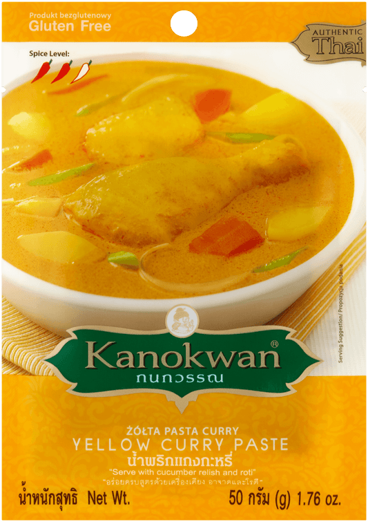 KANOKWAN Pasta zolta curry. 119,80 zl/kg