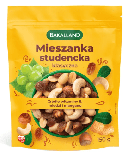 BAKALLAND Mieszanka studencka klasyczna. 39,93 zl/kg