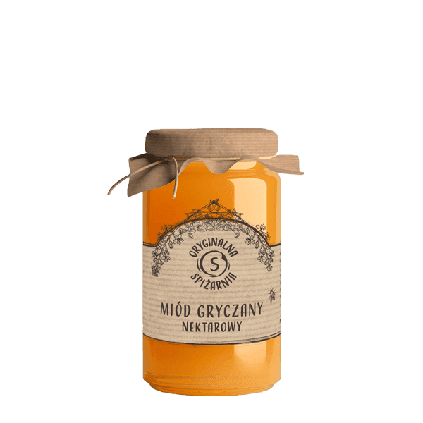 ORYGINALNA SPIZARNIA Miod gryczany nektarowy. 46,46 zl/kg