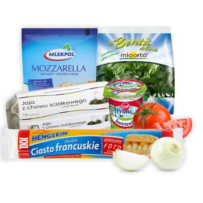 MULTIPAK Zestaw na mini quiche.