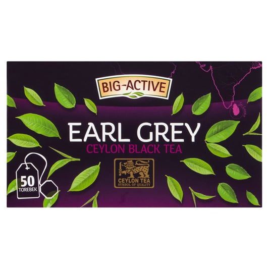 BIG-ACTIVE Herbata czarna Earl Grey 50 szt.. 98,53 zl/kg
