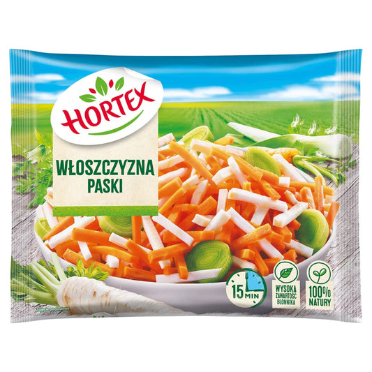 HORTEX Wloszczyzna paski mrozona. 16,42 zl/kg