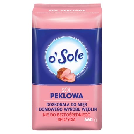 O'SOLE Sol peklowa. 6,80 zl/kg