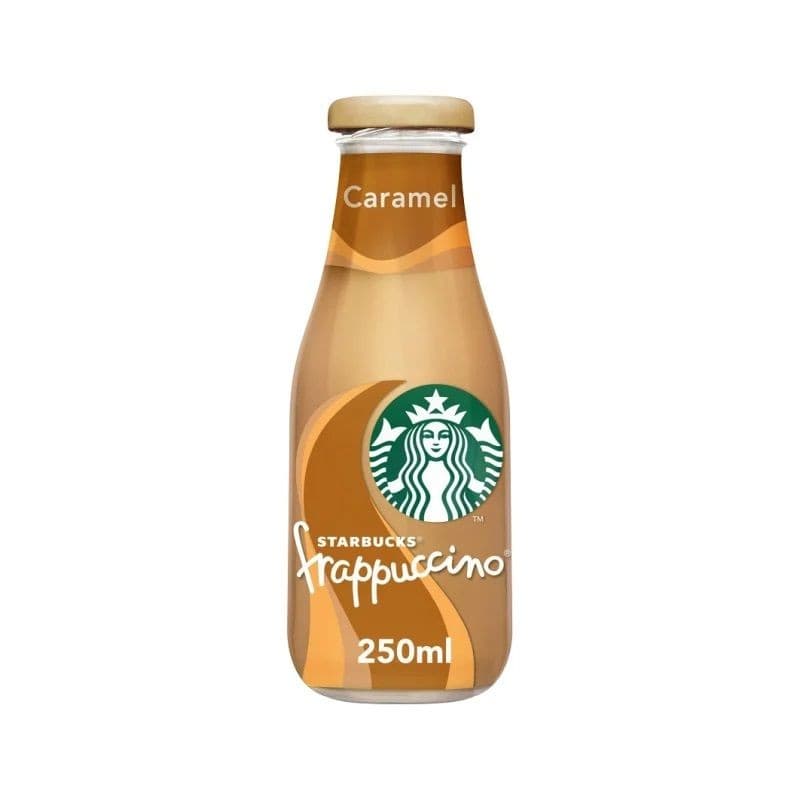 STARBUCKS Frappuccino Caramel - mleczny napoj kawowy o smaku karmelowym. 39,96 zl/l