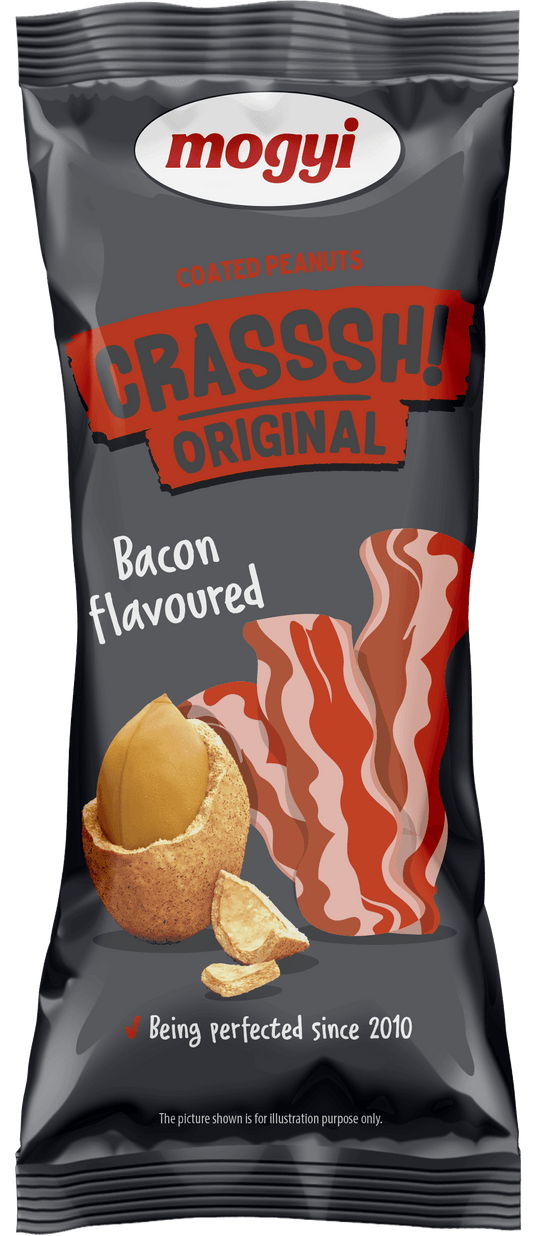 MOGYI Orzeszki ziemne w skorupce o smaku bekonu. 39,83 zl/kg