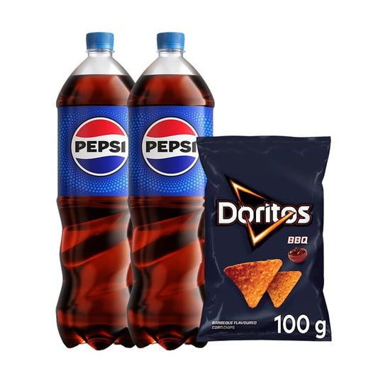 MULTIPAK Pepsi x2 + Doritos BBQ.
