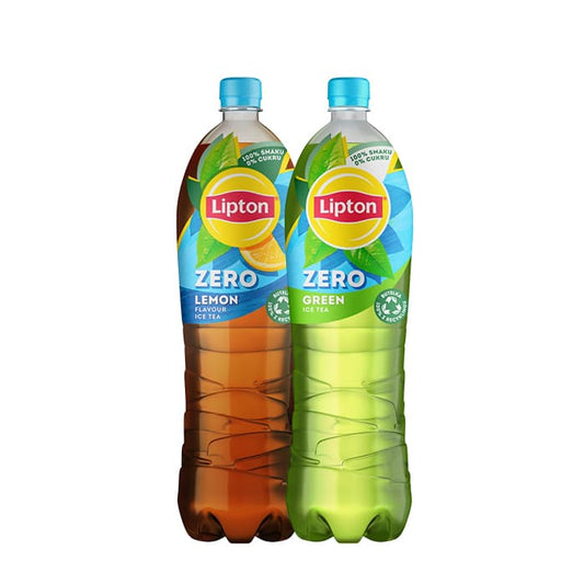 MULTIPAK Lipton zero cytryna + Lipton zero green.