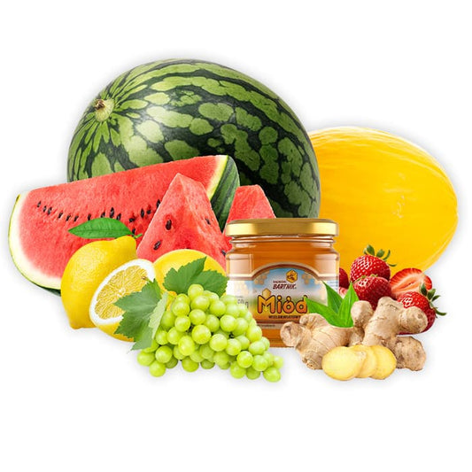 MULTIPAK Zestaw na salatke owocowa z sosem imbirowym.