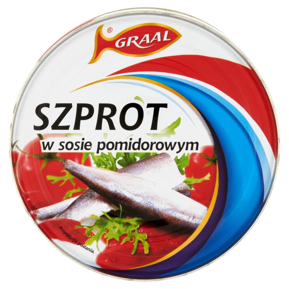 GRALL Szprot w sosie pomidorowym. 27,30 zl/kg