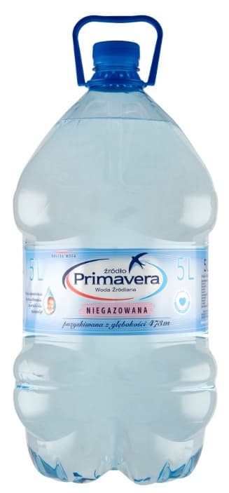 PRIMAVERA Woda niegazowana. 1,00 zl/l