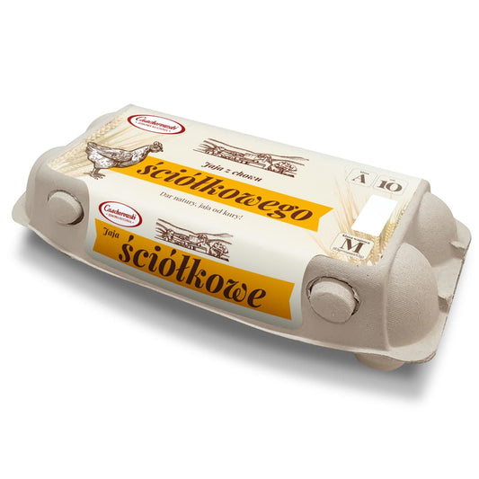 CZACHOROWSKI Jaja z chowu sciolkowego rozmiar M 10 szt.. 0,90 zl/szt.