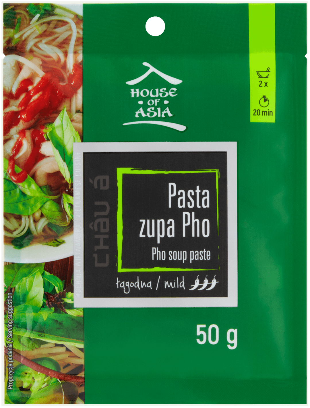HOUSE OF ASIA Pasta Zupa Pho. 133,80 zl/kg