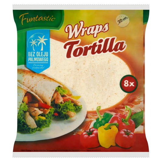 FUNTASTIC Tortilla pszenna 8x20 cm. 18,21 zl/kg