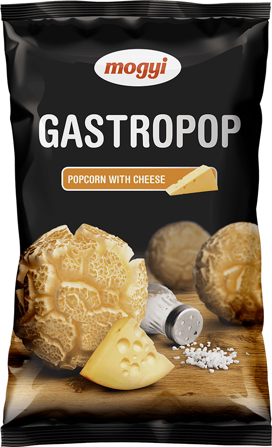 MOGYI Popcorn o smaku serowym. 39,88 zl/kg