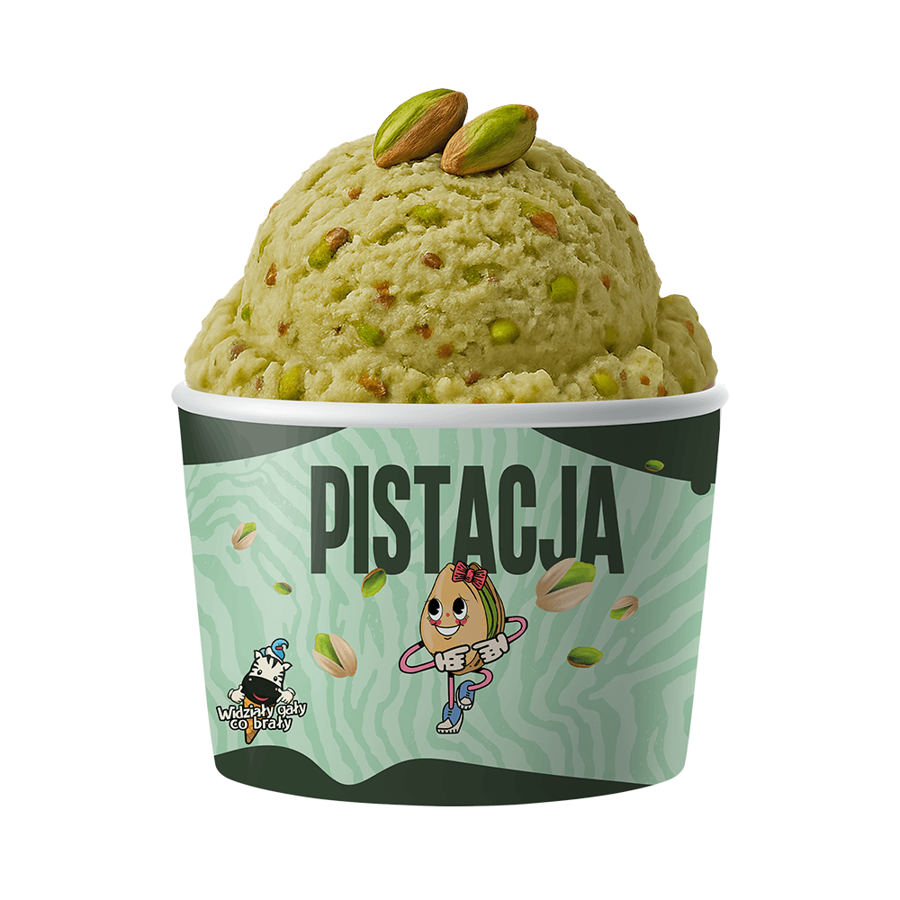 WIDZIALY GALY CO BRALY Lody pistacja. 90,86 zl/l