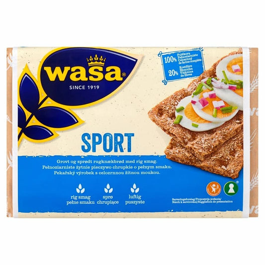 WASA SPORT Pieczywo chrupkie. 29,05 zl/kg