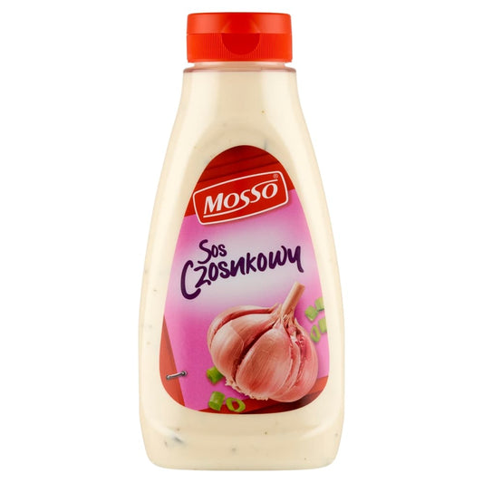 MOSSO Sos czosnkowy. 23,84 zl/kg
