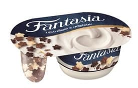 DANONE FANTASIA Jogurt kremowy z gwiazdkami w czekoladzie. 29,31 zl/kg