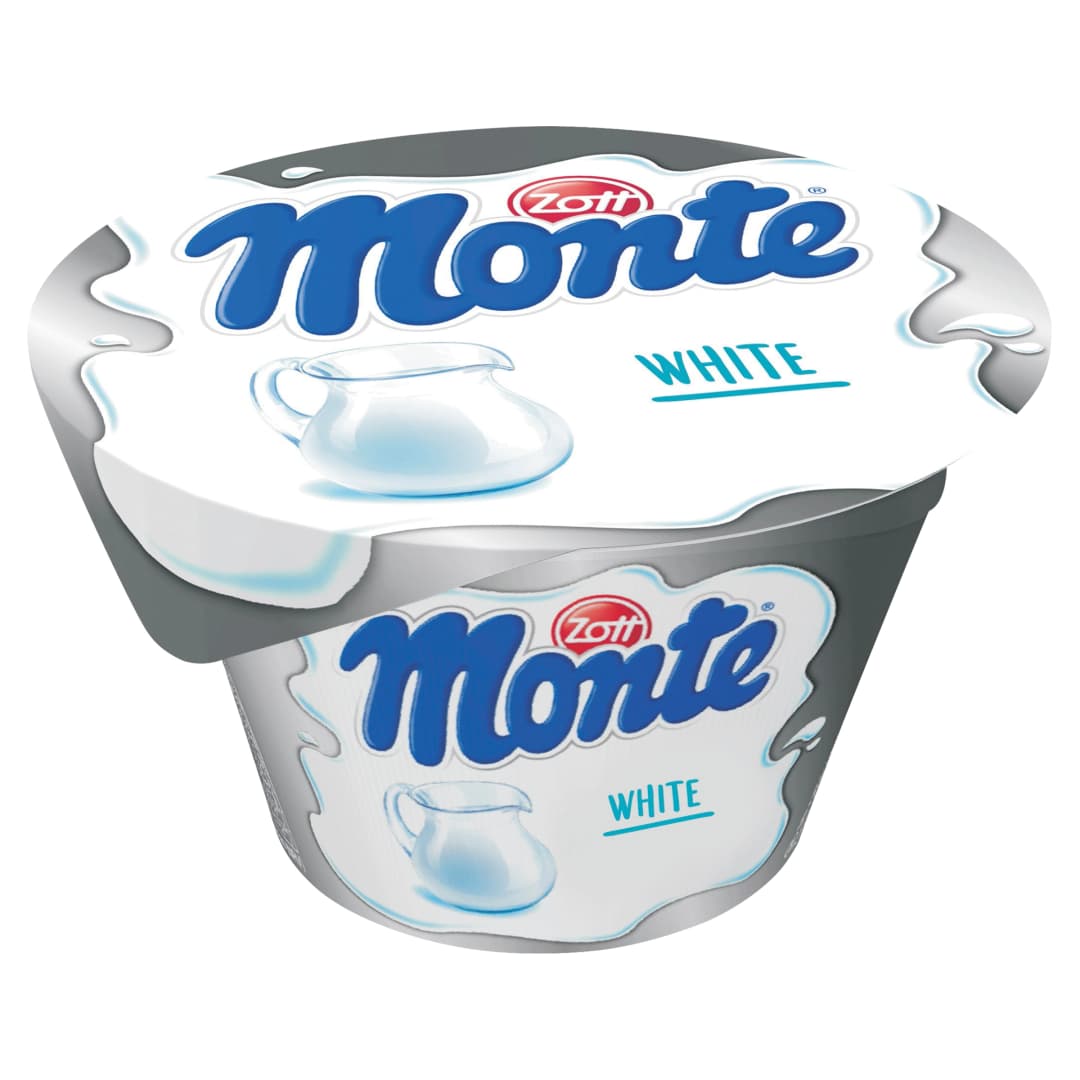 ZOTT MONTE WHITE Deser mleczny. 27,93 zl/kg
