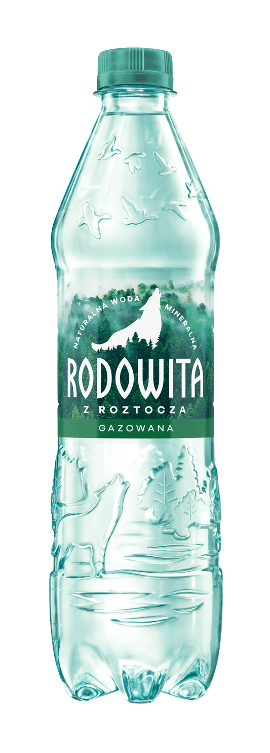 RODOWITA Woda mineralna gazowana. 2,98 zl/l