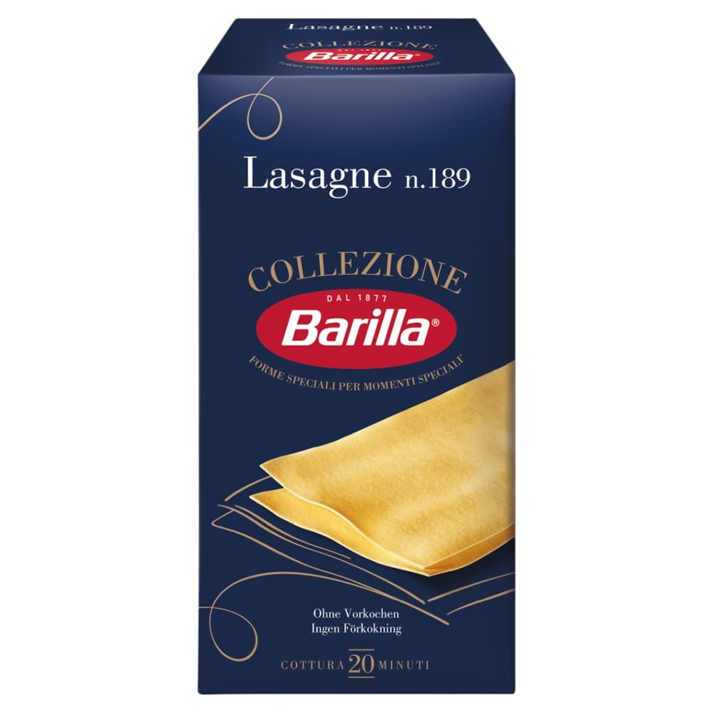 BARILLA Makaron lasagne. 20,58 zl/kg