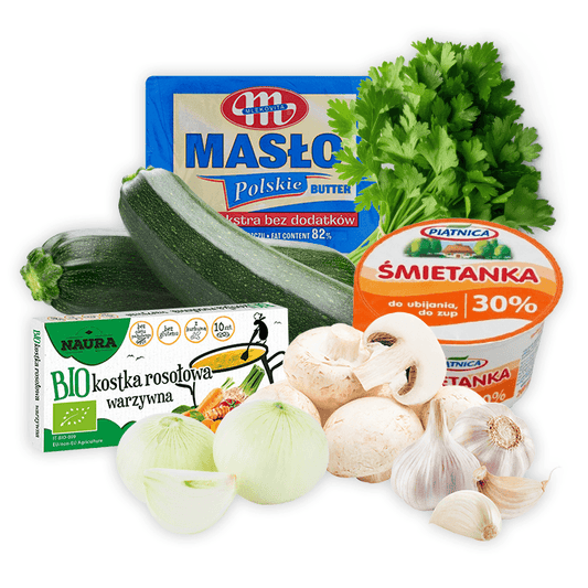 MULTIPAK Zestaw na krem z cukinii i pieczarek.