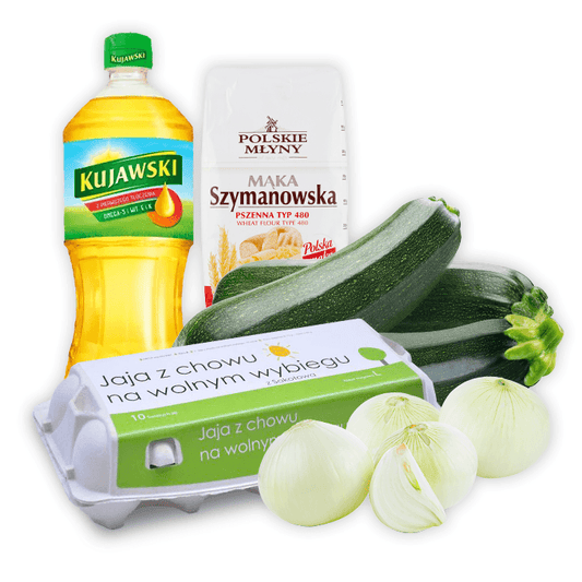 MULTIPAK Zestaw na placki z cukinii.