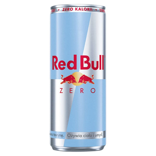 RED BULL Napoj energetyczny bez cukru. 21,56 zl/l