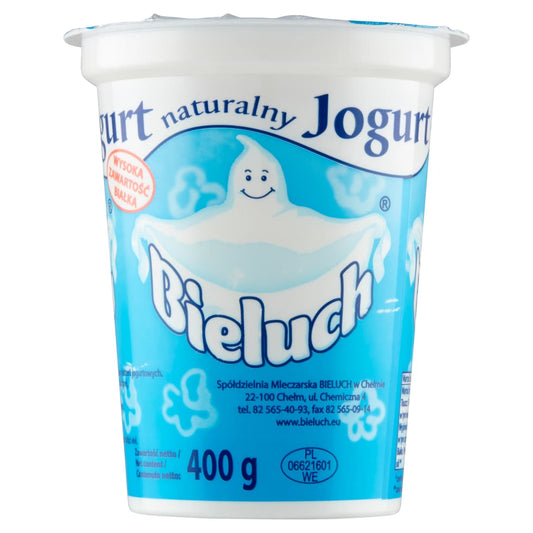BIELUCH Jogurt naturalny. 9,98 zl/kg