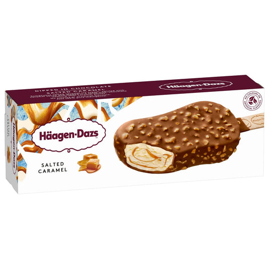HAAGEN DAZS Lody na patyku o smaku slonego karmelu. 74,88 zl/l