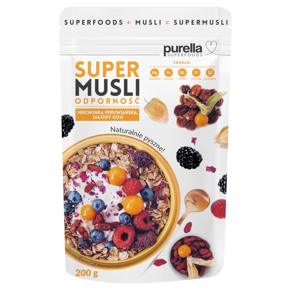 PURELLA SUPERFOODS Super Musli Odpornosc. 51,45 zl/kg