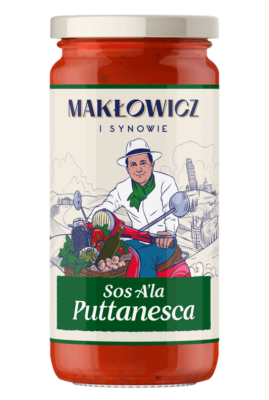 MAKLOWICZ I SYNOWIE Sos puttanesca. 24,73 zl/kg