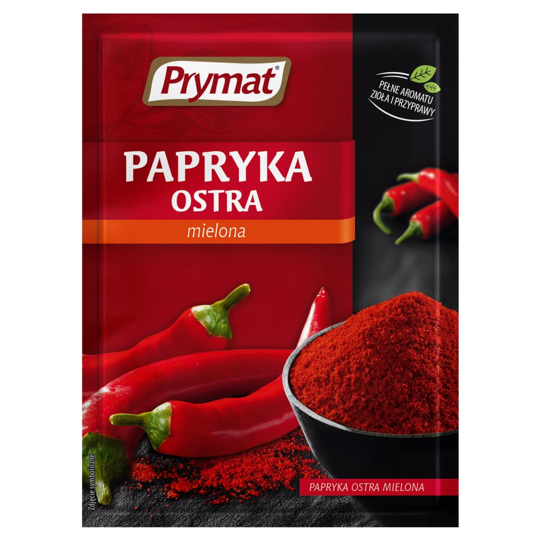 PRYMAT Papryka ostra. 64,50 zl/kg