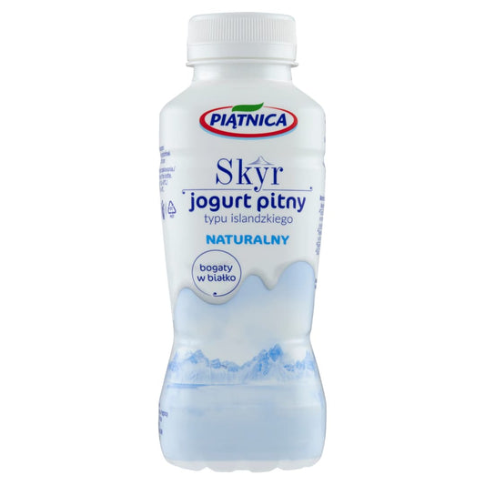 PIATNICA Skyr jogurt pitny typu islandzkiego naturalny. 13,61 zl/l