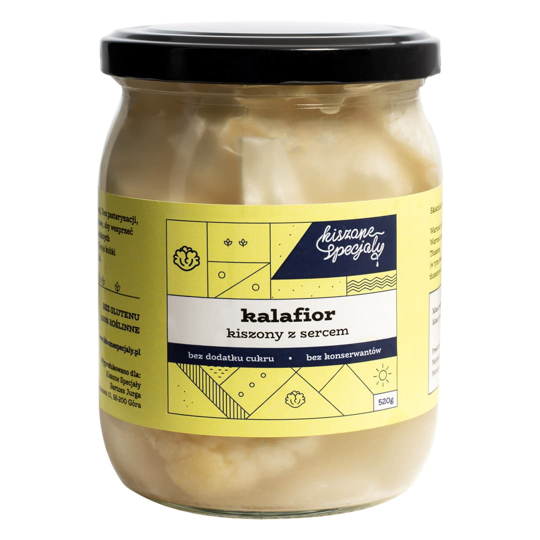 KISZONE SPECJALY Kiszony kalafior. 30,75 zl/kg