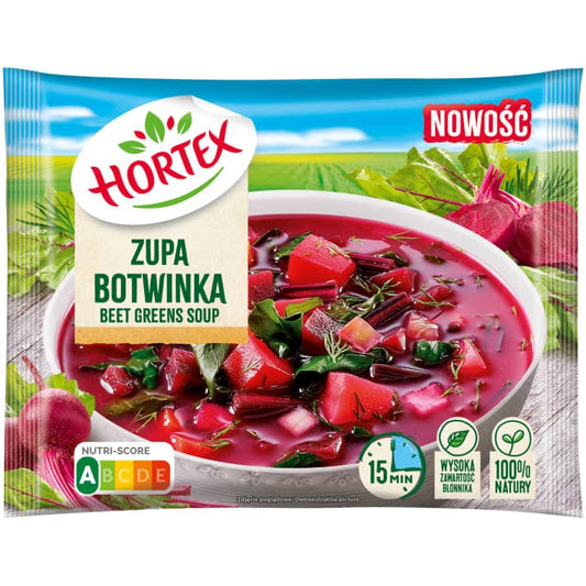 HORTEX Zupa botwinka. 15,53 zl/kg