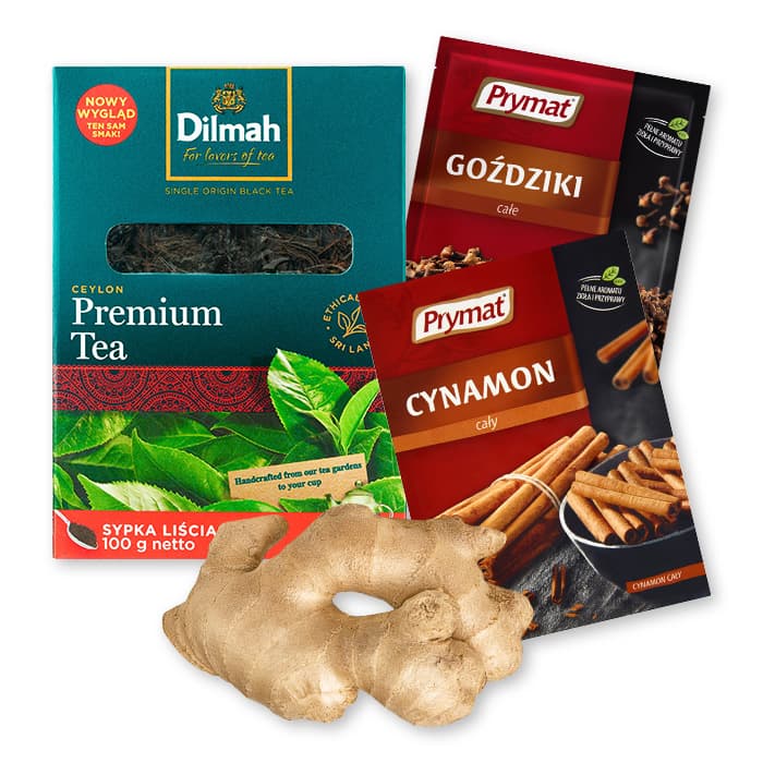MULTIPAK Herbata z przyprawami korzennymi.