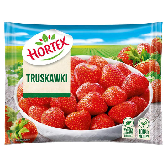 HORTEX Truskawki mrozone. 23,31 zl/kg