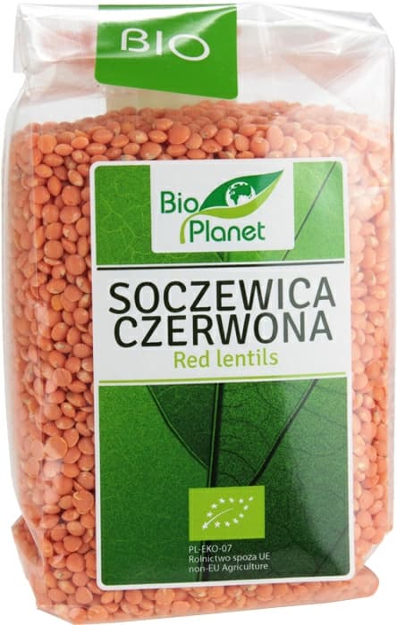 BIO PLANET Soczewica czerwona BIO. 21,98 zl/kg