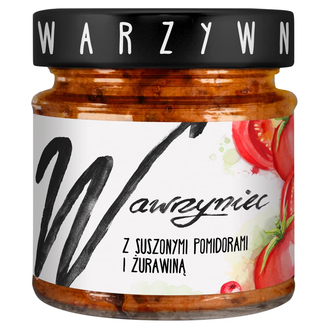 WAWRZYNIEC Pasta z suszonymi pomidorami i zurawina. 44,39 zl/kg