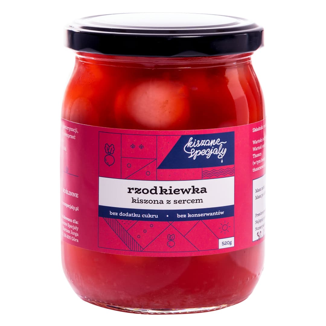 KISZONE SPECJALY Kiszona rzodkiewka. 30,75 zl/kg